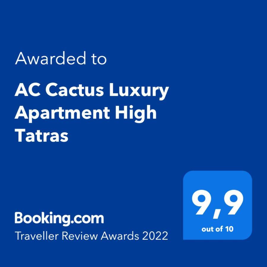 Tatrystay Cactus Luxury Apartments High Tatras เวลคา ลอมนิตซา ภายนอก รูปภาพ